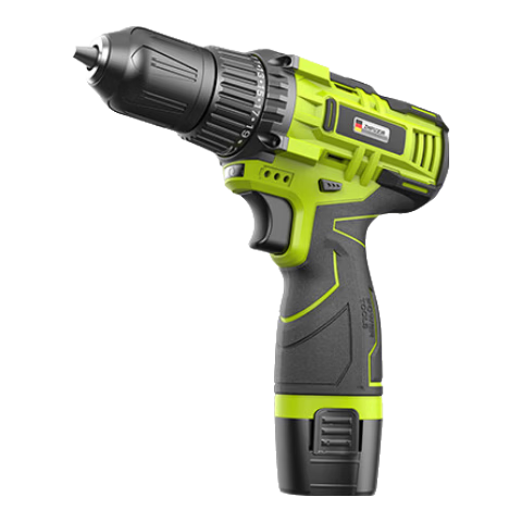 Zhipu Household Electric Drill, Handheld Drill for Hole Making, Rechargeable Electric Screwdriver, 12V Electric Drill, Single Battery, Home Tool Box