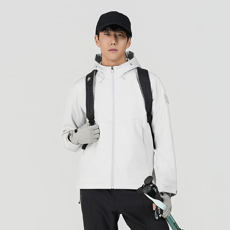 SCALER Outdoor Softshell Jacket Unisex Windproof Warm Liner Mountaineering Hiking Coat F2916D31