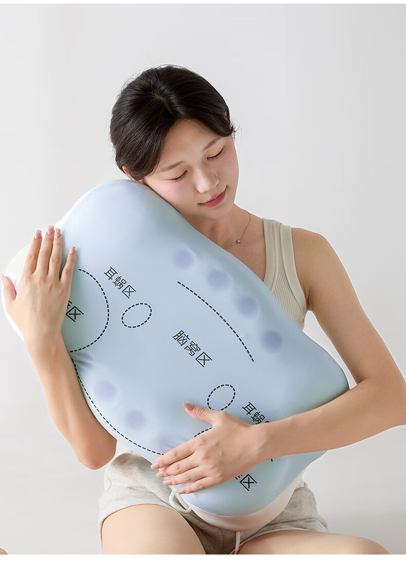 MiiOW Memory Foam Neck Support Pillow for Sleep, Side Sleeping Cervical Pillow Core, Adult Neck Protection Pillow 30*60cm 2