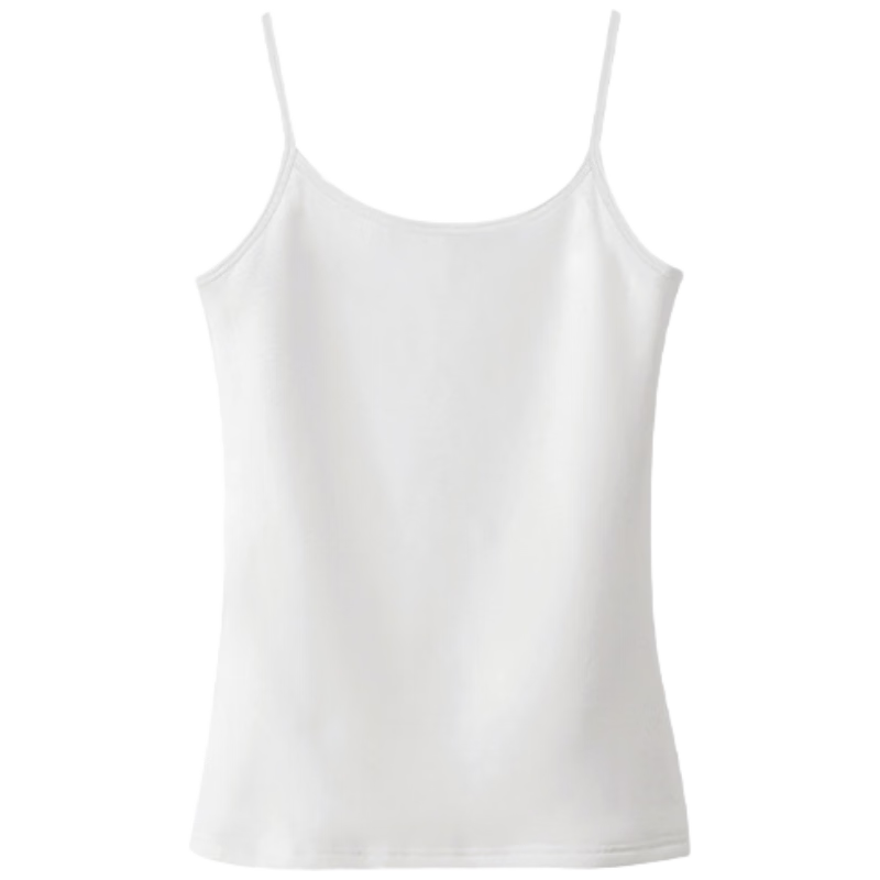 Dushiliren Women's Camisole Tank Top, Summer Cool Breathable Inner Wear Or Outer Wear, Conceals Side Boob, Thin Slim Fit Base Layer Sleeveless Top