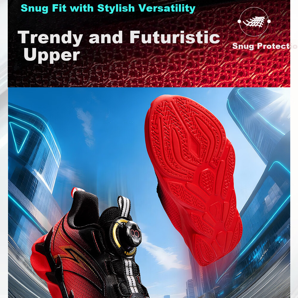 Anta Kids Bow Speed 2.0 Boys Running Shoes 2026 Professional Running Shoes Student Training Dial Children's Shoes A12615505H 12