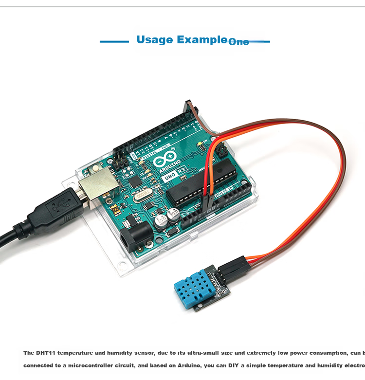 Diushitou DHT11 Digital Temperature And Humidity Sensor Module, Suitable for Arduino And STM 51 Microcontroller Development Boards 3