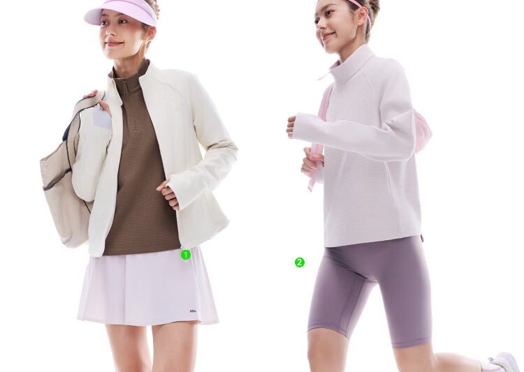 Beneunder Women's Half-Zip Quick-Dry Slim Fit Sweatshirt 26 Spring Summer New DR017 Frost Cream White XL 11