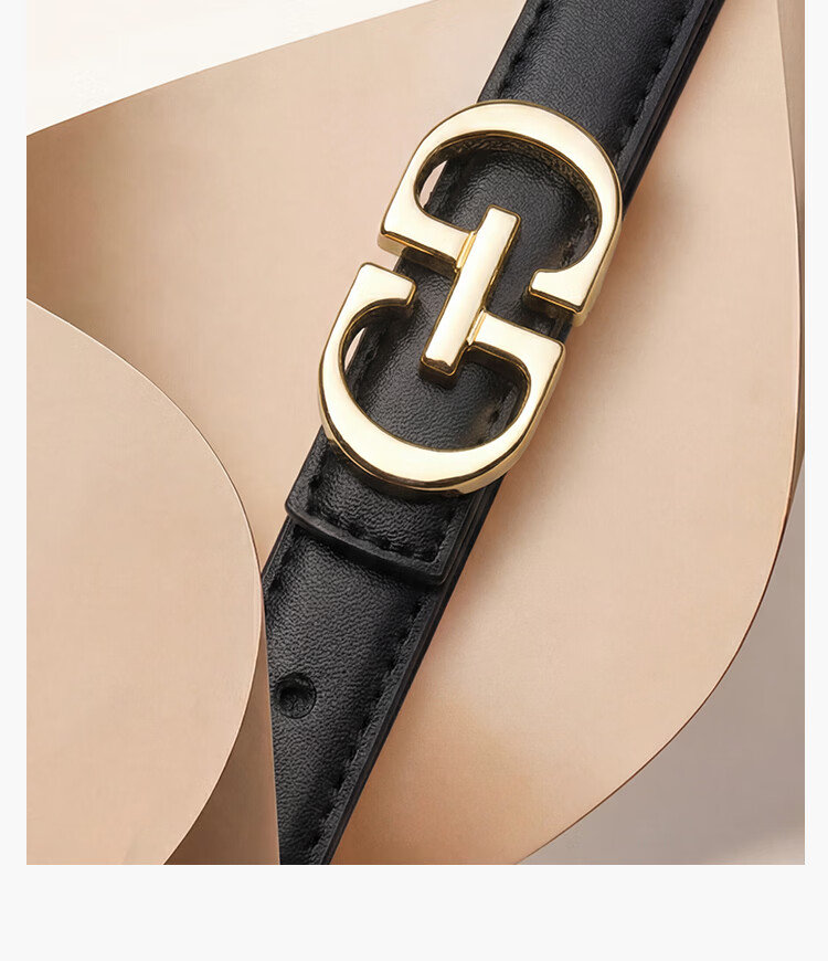 Seven Wolves Women's Leather Belt Cowhide Fashion Waistband Accessory Dress Birthday Gift for Girlfriend and Mom 11