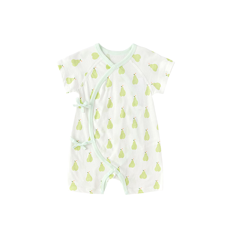 BALABALA Children's Clothing, Baby Romper, Kids' Pure Cotton Breathable, 2026 Summer New, Newborn Clothes, Top, Soft, Cute And Adorable