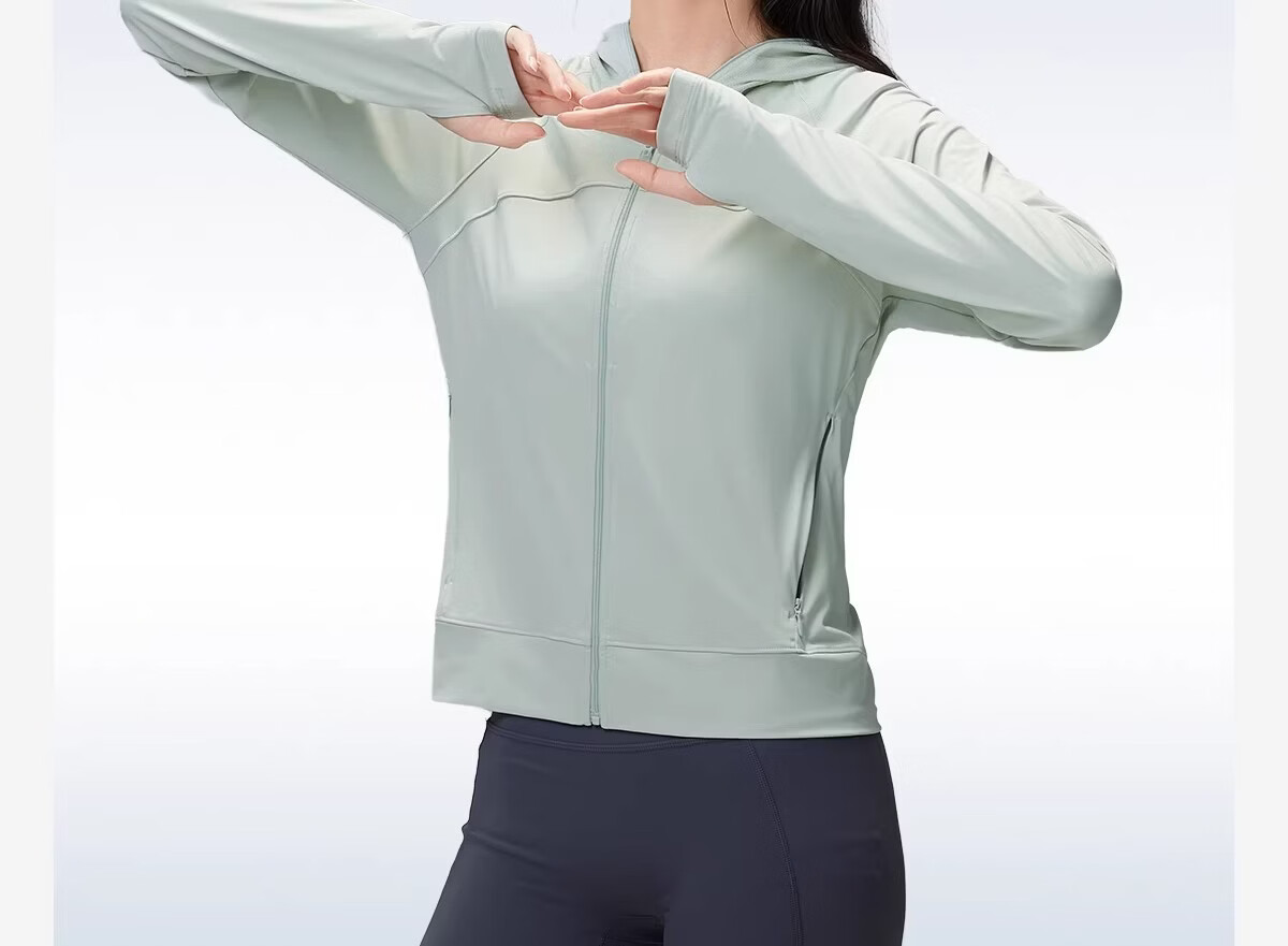 Camel Women's Outdoor Sun Protection Jacket 2026 Spring Summer New Unisex Cooling Breathable Silver Coated Brim Coat Sun Protection Clothing 10