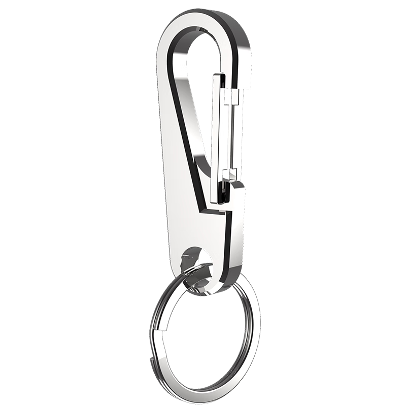 YORA 304 Thickened Stainless Steel Keychain, Car Key Ring Pendant, High-End Electric Vehicle Motorcycle Key Holder for Me