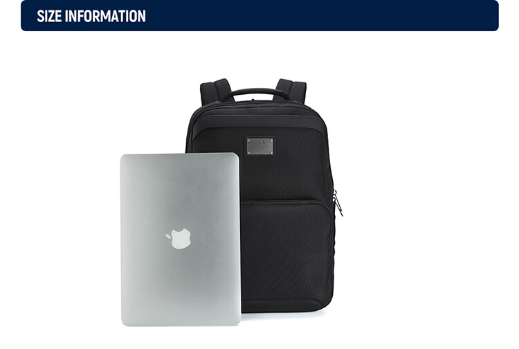 FILA Official Men's Backpack 2026 Fashion Commuter Business Laptop Bag 14