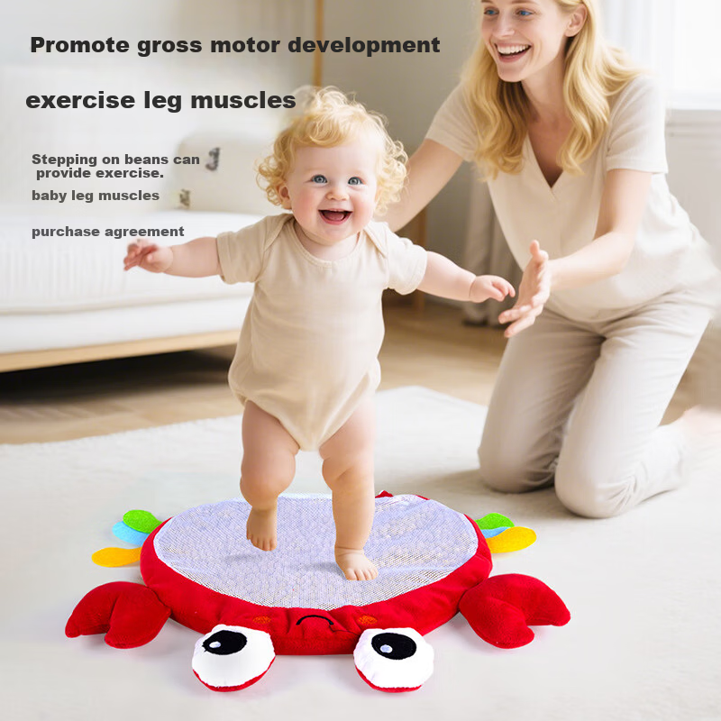 COOKSS Baby Bean Stepping Bag Educational Early Learning Soybean Foot Pad Sensory Integration Training
