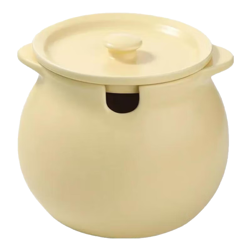 Maomi Premium Ceramic Lard Jar High-Temperature Resistant Japanese Style Kitchen Household Salt Container Oil Chili Sauce Jar with Lid Large Capacity