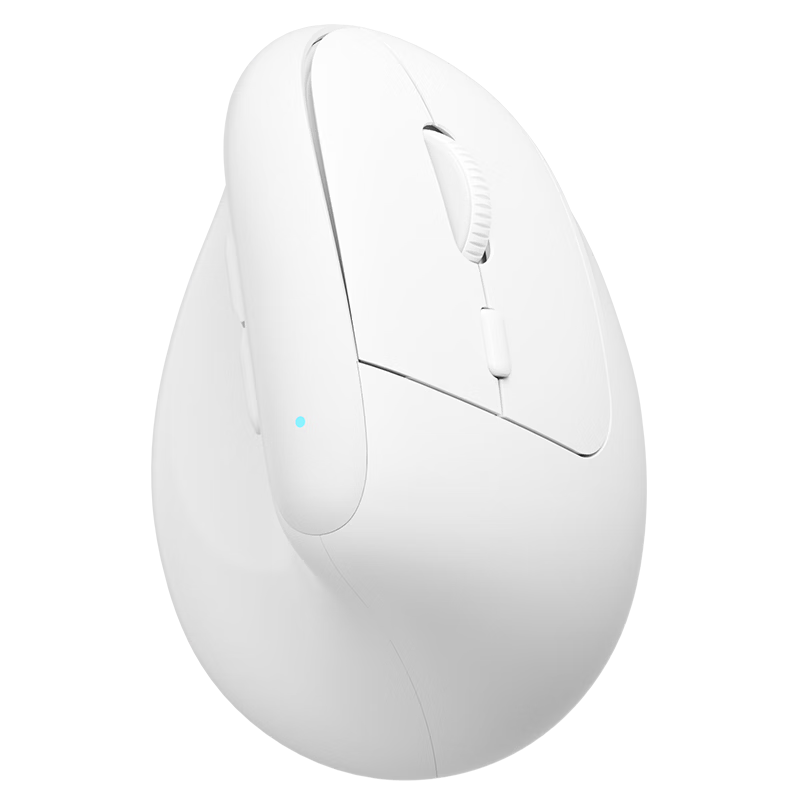 B.O.W Hangshi MW190 PRO Wireless Ergonomic Vertical Mouse Silent Comfortable Unisex Laptop Office Classic White