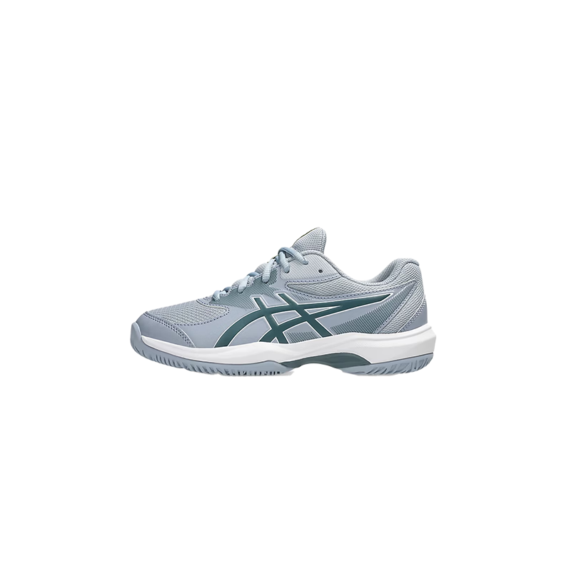ASICS Kids Tennis Shoes GAME GS Youth Boys Girls Durable Sports Shoes 1044A083-400 Blue Green Size 33.5