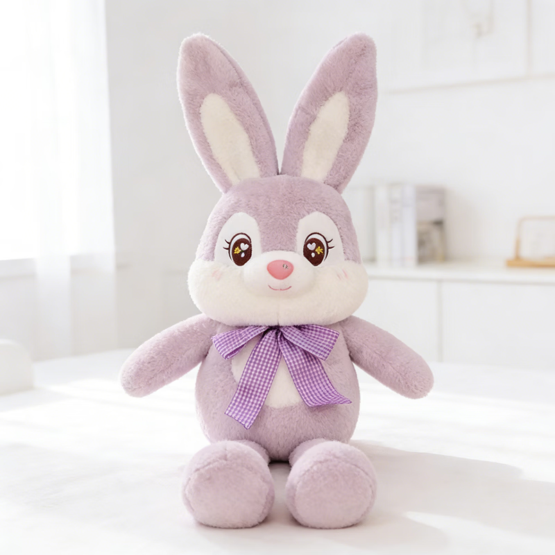 Xiao Ye Seven Days Ear-Pulling Rabbit Plush Toy Doll Sleeping Companion Pillow Cloth Doll Children's Girl Birthday Gift 10