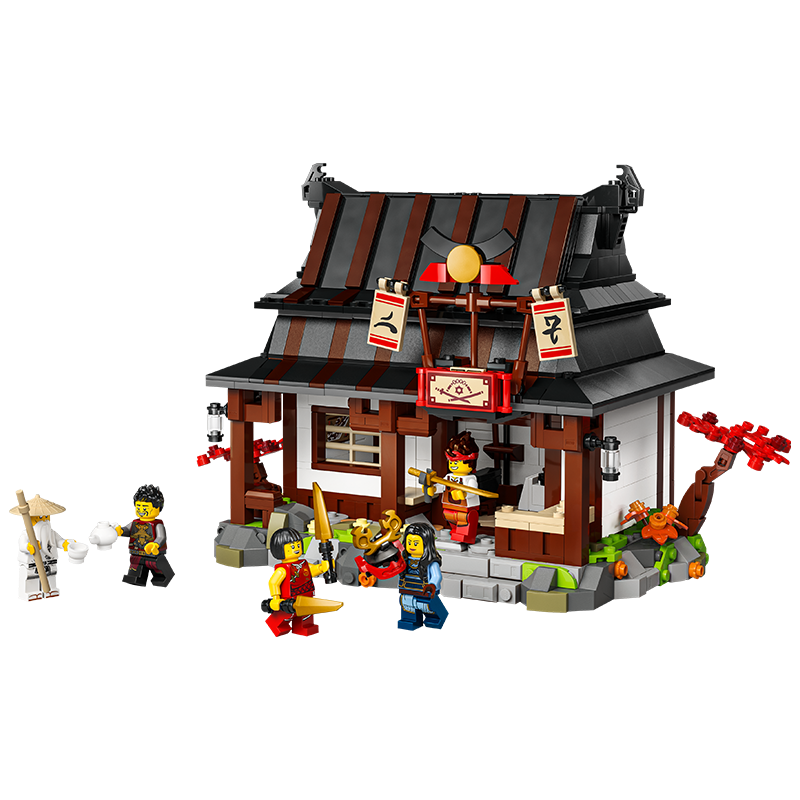 LEGO Ninjago 71858 15th Anniversary Four Weapons Blacksmith Shop Children's Toy Gift New Year Decoration