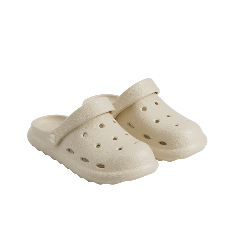Puxi Xiaokuiyang Women's Hollow Sandals New Beach Two-Wear Thick Sole Closed-Toe Summer Half Slippers