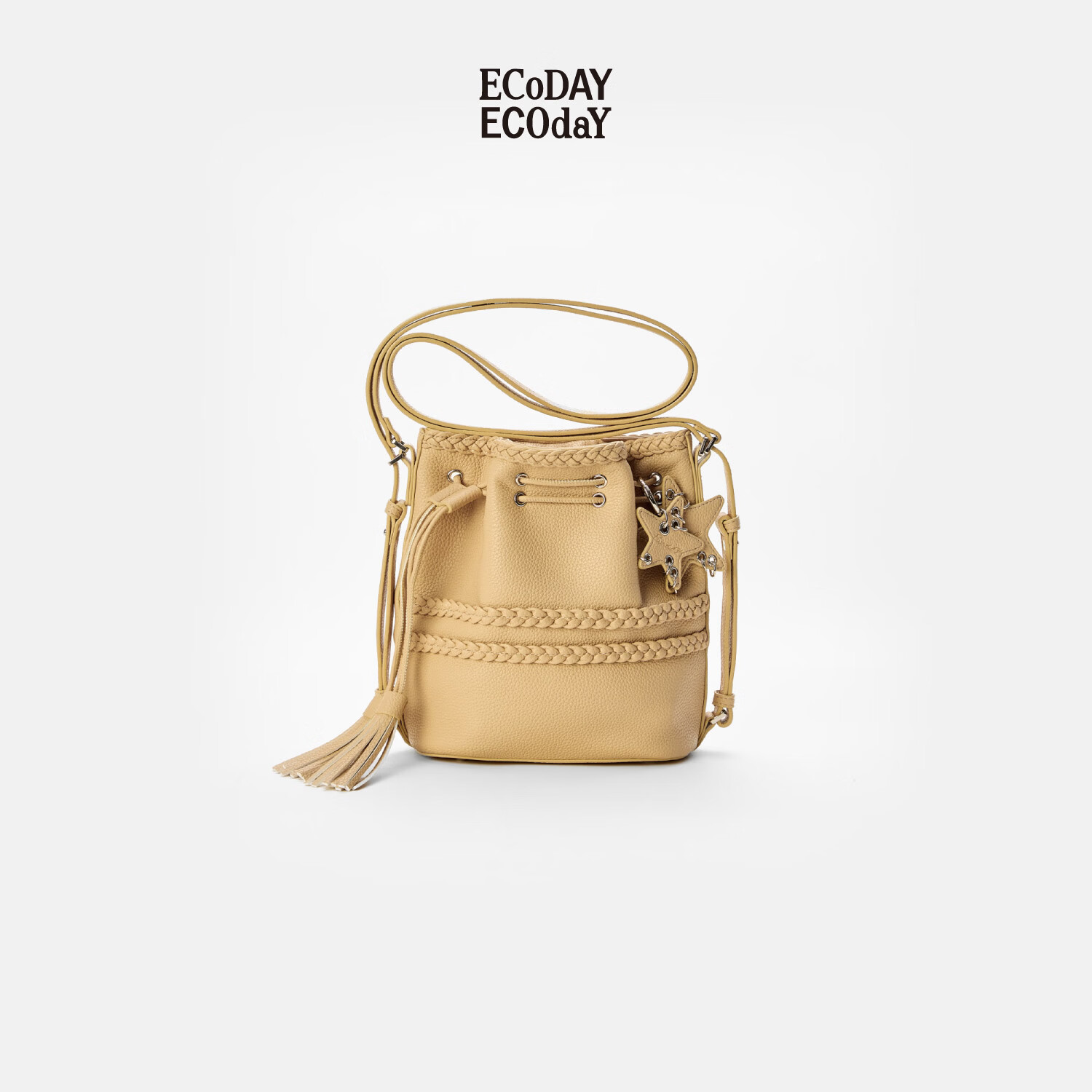 ECODAY Casual Bucket Backpack Small Bag Commuter Travel Fashion Shoulder Crossbody Bag for Women Birthday Valentine's Day Gift
