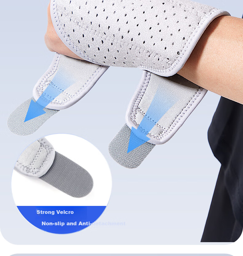 LI-NING Tendon Sheath Wrist Support Brace for Men and Women, Wrist Sprain and Strain Pain Joint Protector, Stabilizer Rehabilitation Gray 11