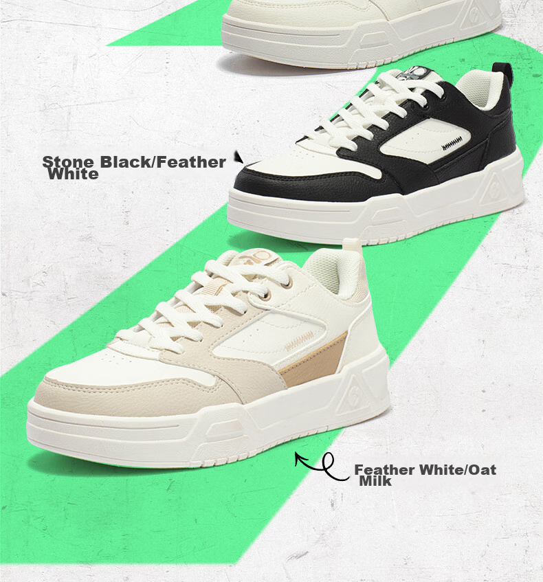361° Women's Sneakers Soda 3 Spring And Summer Couple Retro Thick-Soled Casual Skateboard Shoes for Women 682516615-4 42