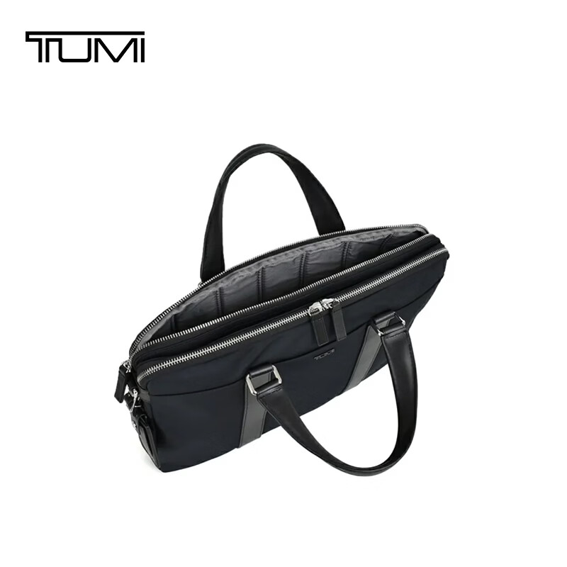 TUMI MONROE Series Men's Briefcase Daily Commuter Business High-End Black Medium Bag Valentine's Day Gift