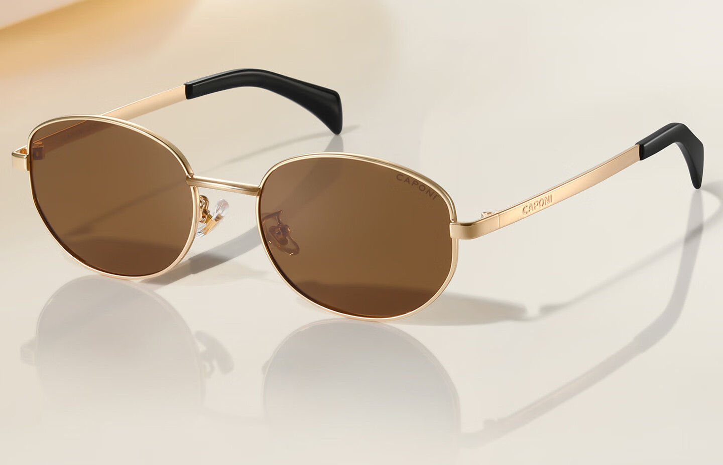CAPONI Vintage Style Polarized Sunglasses for Women 2026 New UV400 Sun Protection Retro Trendy Eyewear 6