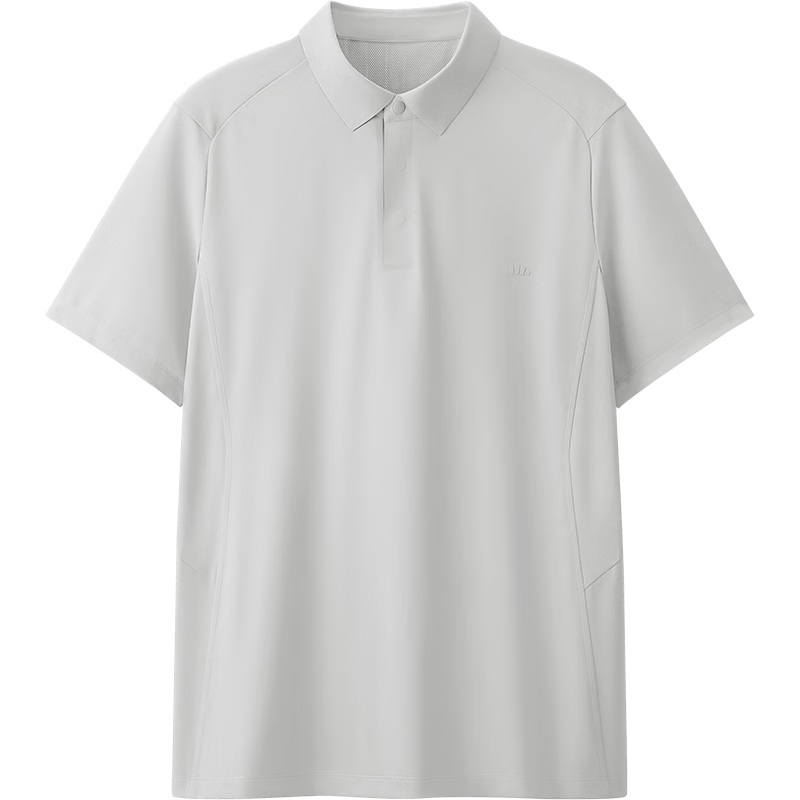 Beneunder Men's Polo Shirt Outdoor Sweat-Absorbing Short Sleeve T-Shirt DR016 Dusk Black S