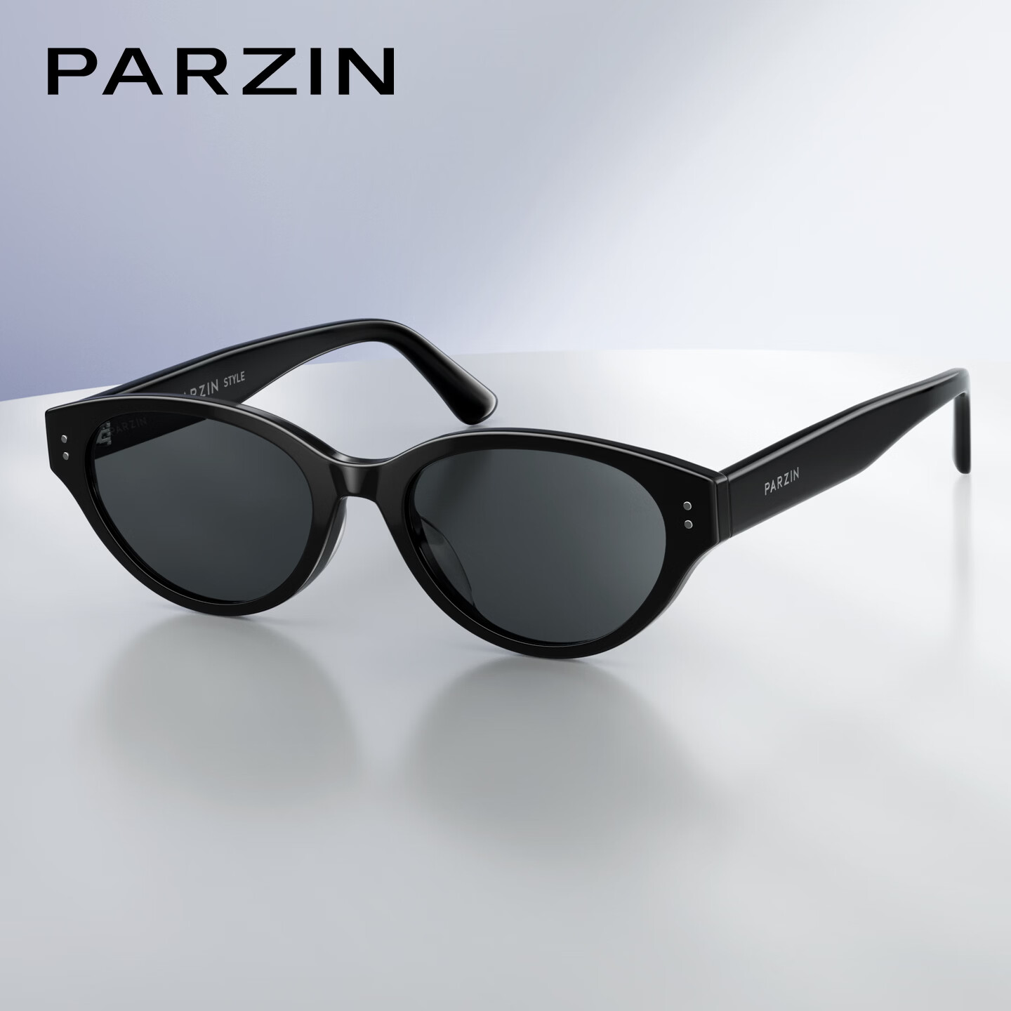 PARZIN Polarized Sunglasses Women Zhou Ye Same Style [Focus Lens] Cat Eye UV Protection Driving Sunglasses Men Gift PZ7798