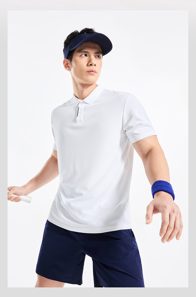 Hongxing Erke Sports Polo Shirt Summer New Sun Protection Short Sleeve T-Shirt Outdoor Quick-Dry Casual Men's Business Trendy Brand Top 11