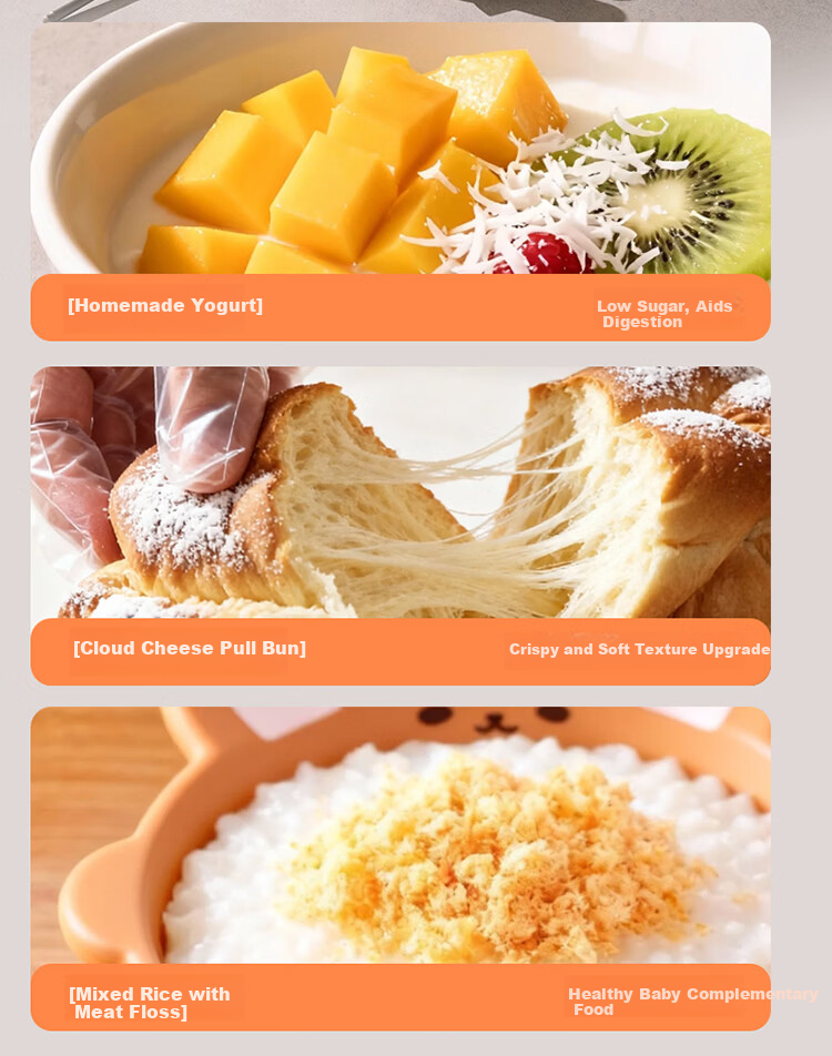 ACA Automatic All-In Bread Maker, Multifunctional Bread And Pastry Machine, Automatic Sprinkle Yeast Filling, Aluminum Pressed Inner Pot, T5 Pro 13