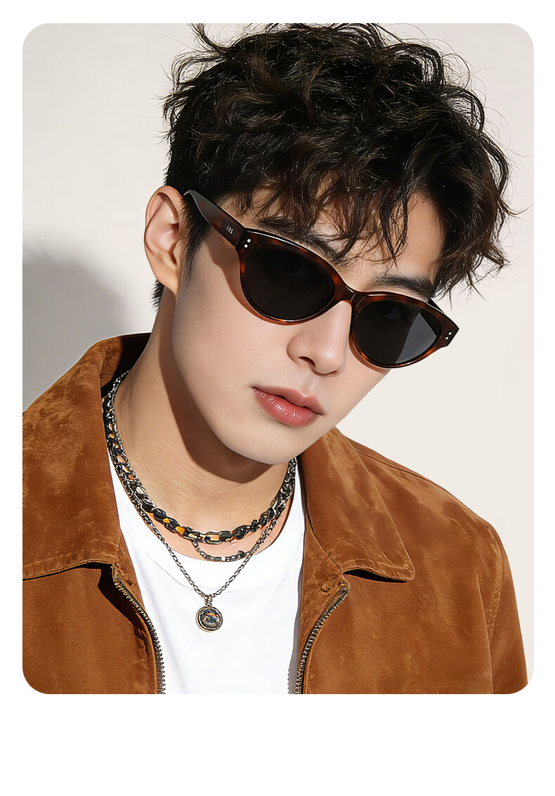 VEGOOS Unisex UV Protection Outdoor Driving Cat Eye Small Frame Sunglasses 6286C1 6
