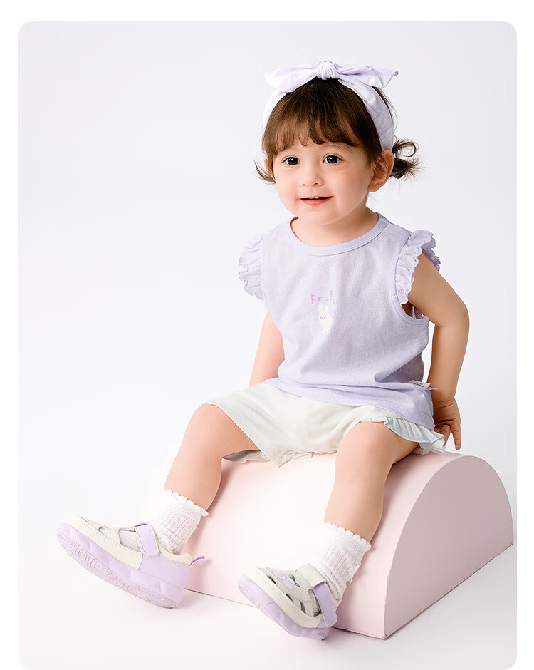 BALABALA Baby Vest, Infant Top, 2026 New Summer Two-Piece Set, Breathable Comfortable Sweat-Absorbing T-Shirt, Pure Cotton Cute Desig 10