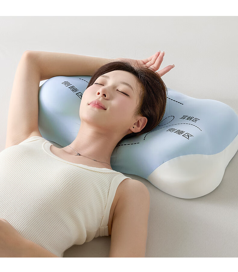 MiiOW Memory Foam Neck Support Pillow for Sleep, Side Sleeping Cervical Pillow Core, Adult Neck Protection Pillow 30*60cm 4