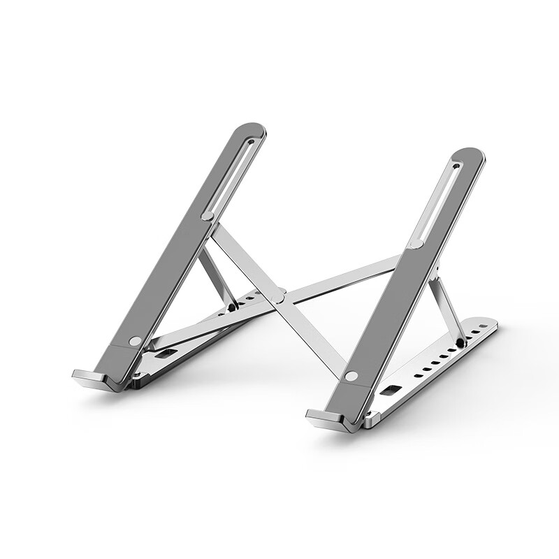SUOHUANG S-057 Aluminum Alloy Laptop Stand Cooling Pad, Height Adjustable for 15.6-Inch Laptops, Suspended Design for Portability And Storage, Compatible with Tablets