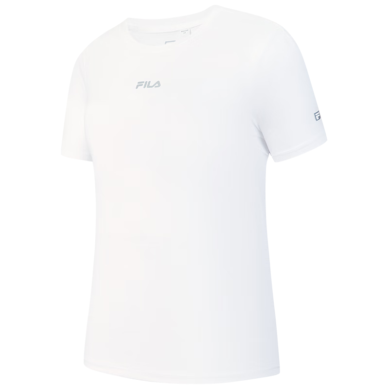 FILA Official Colorful Women's Short Sleeve T-Shirt 2026 Summer Moisture-Wicking Quick-Dry Fitness Sports Yoga Running Tee