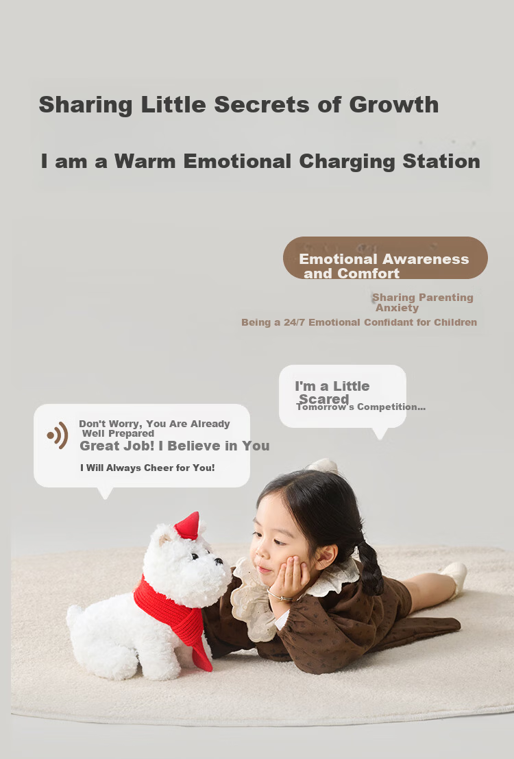 JD Jingzao AI Plush Toy Children's Toy JoyInside Smart AI Chat Robot New Year Gift Chaoyang Dog 6