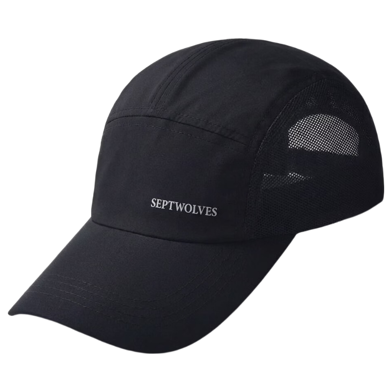 Seven Wolves Men's Baseball Cap Casual Versatile Sun Hat Quick-Dry Adjustable Large Size Breathable Duckbill Cap