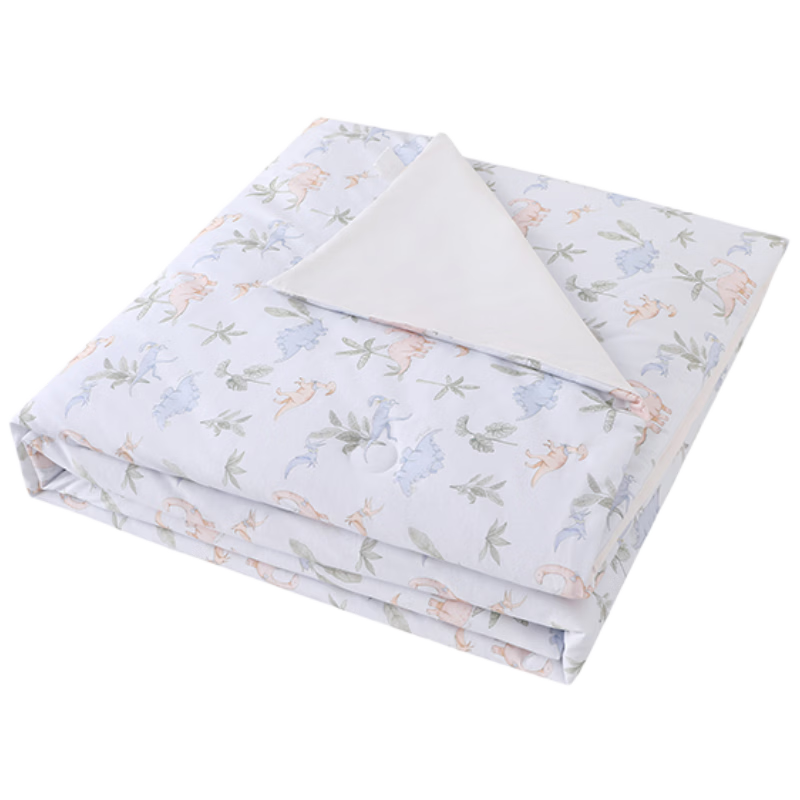 YEEHOO Children's Summer Cooling Blanket 10A Antibacterial Cooling Baby Air Conditioning Quilt Kindergarten Nap Blanket Longqi 150*120