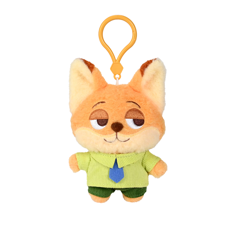 Disney Zootopia Nick Wilde Plush Keychain Pendant Stuffed Animal Toy Gift for Girlfriends, Friends, And Holidays