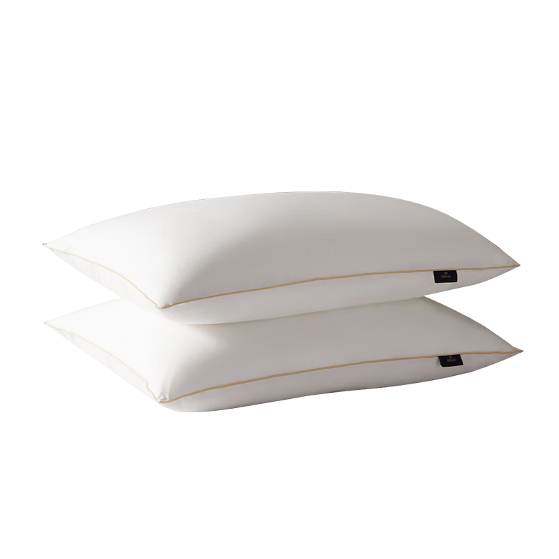 Hilton Hotel Pillow Deep Sleep Cervical Support Pillow Class A 60-Count Cotton Antibacterial Fiber Washable High Pillow