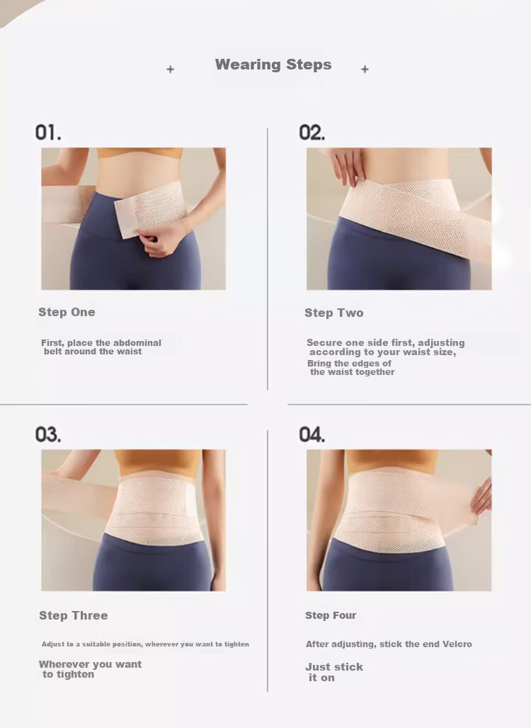 GRACEWELL Women's Summer Thin Waist Trainer Belly Slimming Postpartum Breathable Waist Support Corset Waist Cincher 2