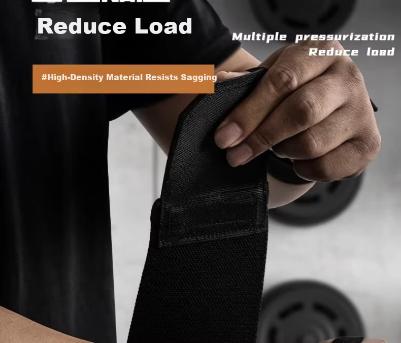 LI-NING Wrist Support Wristband for Bench Press Men’s Sports Wrist Injury Strain Strength Training Wrist Wrap Push-up Compression 9