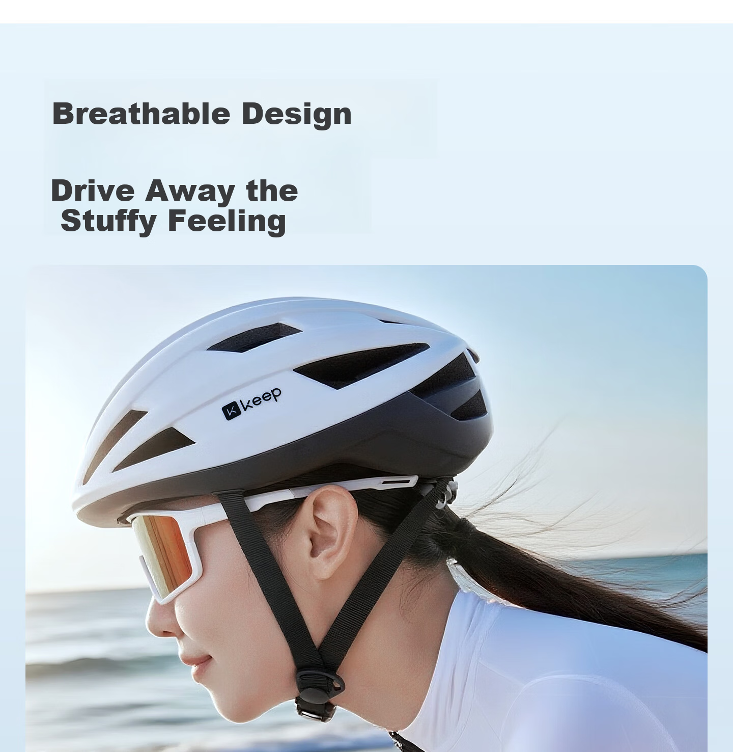 Keep Cycling Helmet Mountain Road Bike Unisex Breathable Integrated Streamlined Helmet Purple L 9