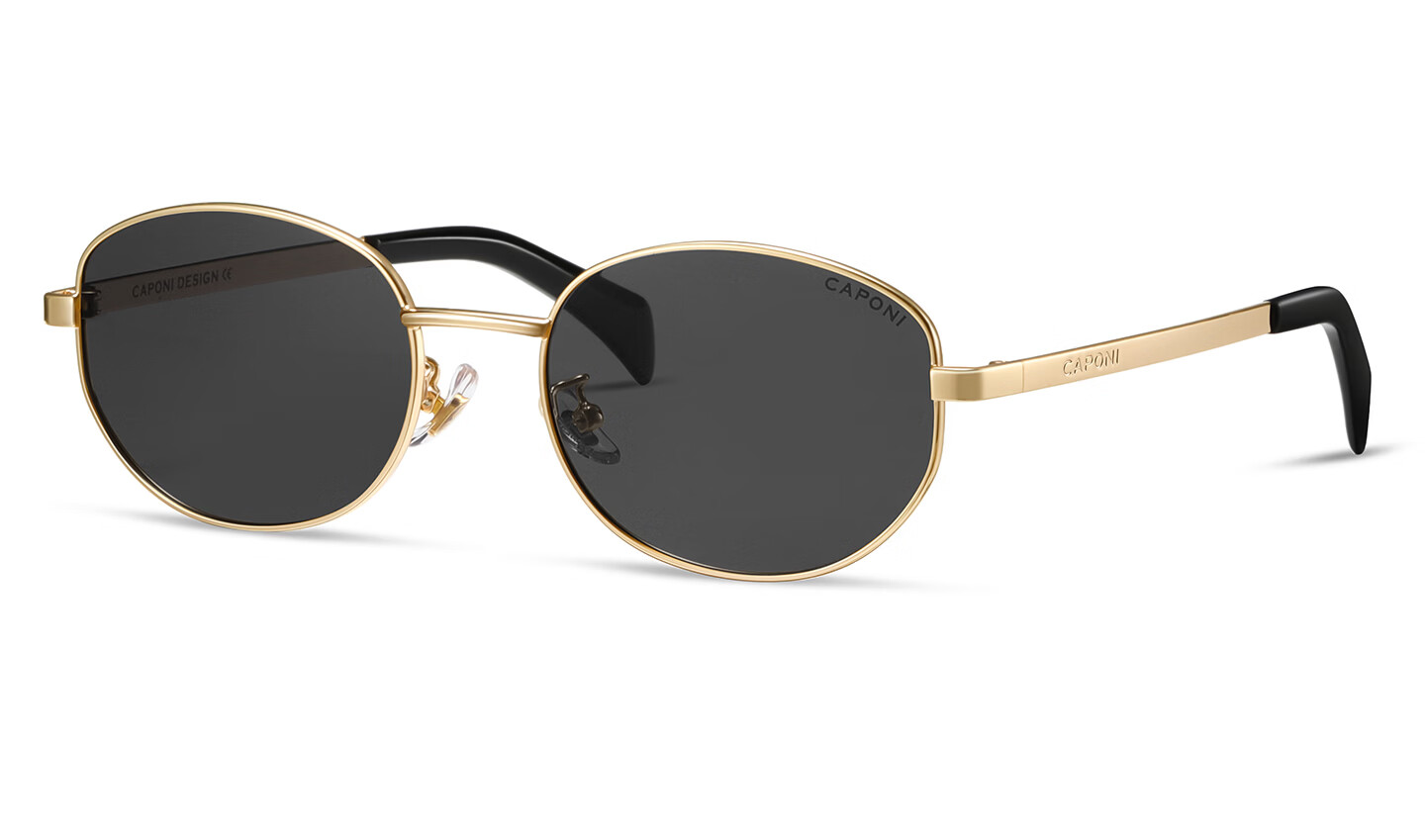 CAPONI Vintage Style Polarized Sunglasses for Women 2026 New UV400 Sun Protection Retro Trendy Eyewear 36