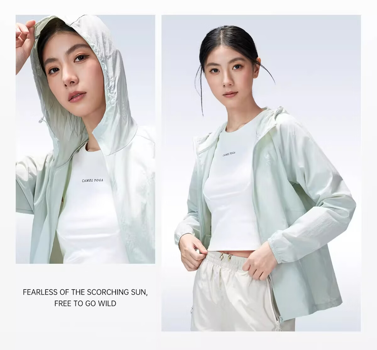 CAMEL Outdoor Original Yarn Sun Protection Jacket 2026 Spring Summer New Unisex UPF1000 Cooling Water-Repellent Sports Jacket O013 41