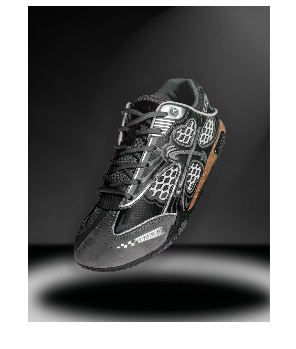 ON MAX 2026 Spring New Unisex Casual Sports Slip-On Clover Training Shoes Gray Size 35 5