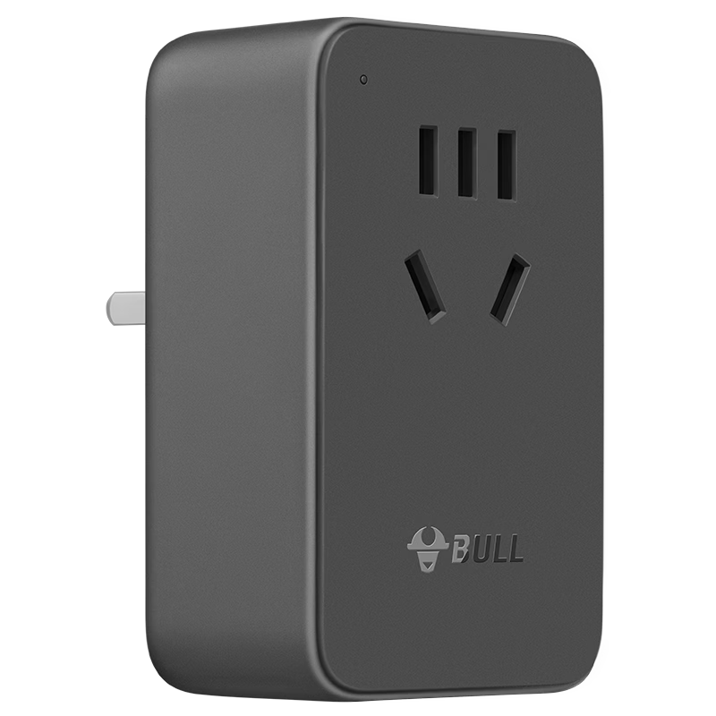 BULL English Standard 30W Fast Charging USB Travel Socket/power Adapter/conversion Plug, 2C1A, Suitable for UK, China Hong Kong, Singapore Etc., GN-912EU30 without Switch