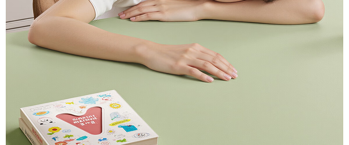 Zichen Eye Protection Silicone Student Desk Mat Children's Study Table Office Computer Writing Desk Special Tablecloth Desktop Protector 21