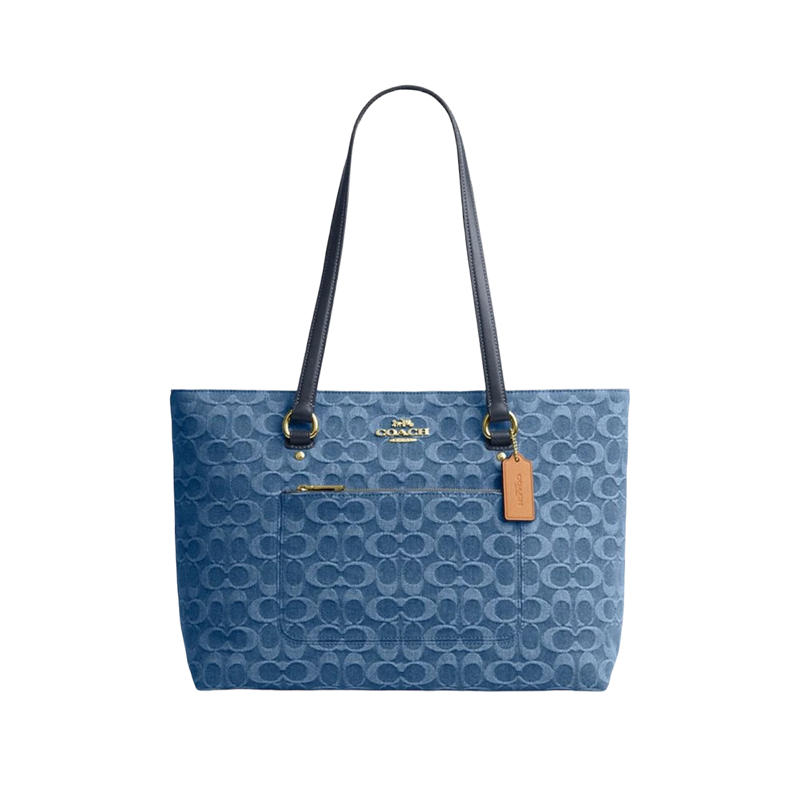 COACH Station Classic Indigo Shoulder Tote Bag CDB88 Gift