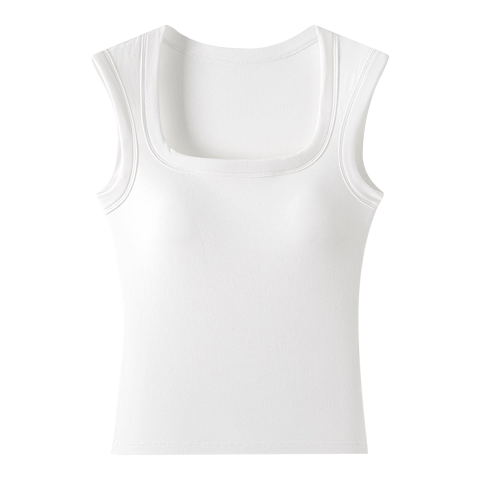 Herbal Original Color Women's Silk Camisole with Inner Cup, Beautiful Back, 10A Antibacterial with Chest Pad, 2026 New Summer Base Layer Outerwear
