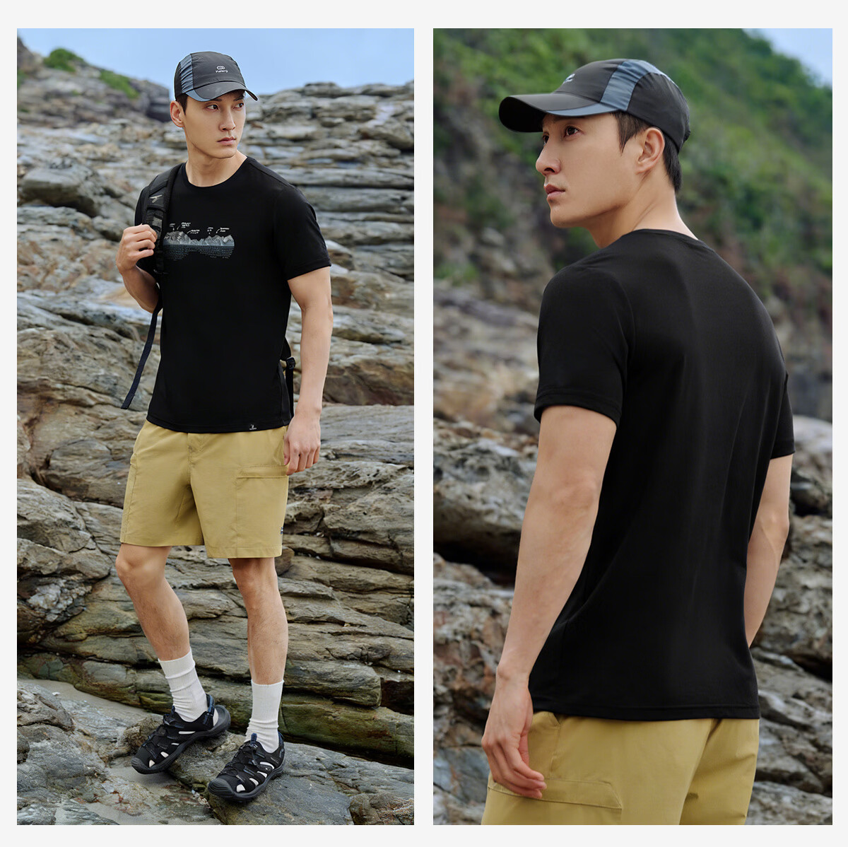 TOREAD Men's Quick-Dry Short Sleeve T-Shirt Outdoor Sports Functional Sun Protection Hiking Mountaineering Top TAJJAN81230 11