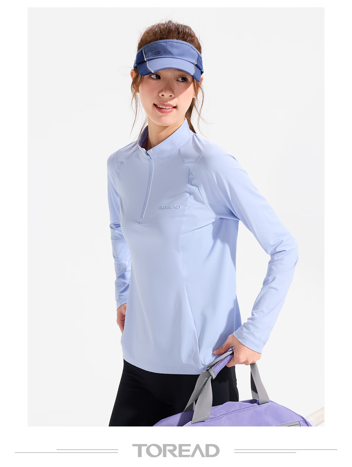TOREAD Women's Long Sleeve T-Shirt 2026 New Cool Breathable Sun Protection Hiking Casual Top TAJJAO82034 10